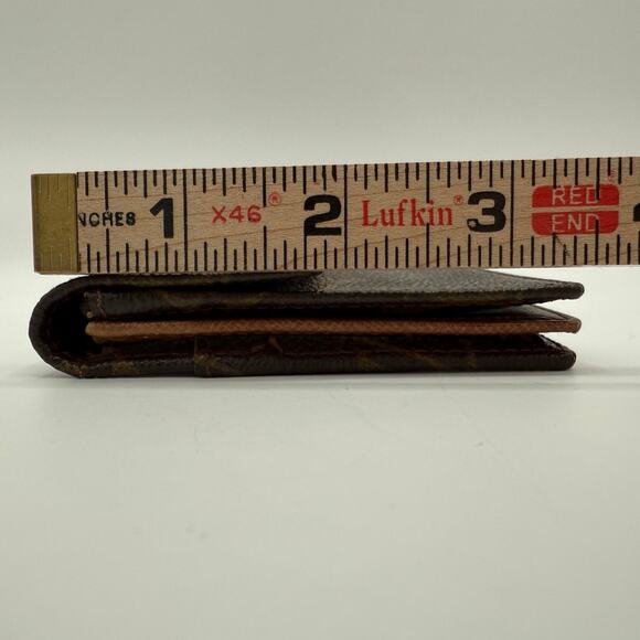 Louis Vuitton Monogram Bifold Wallet - Made in France - Vintage - Picture 14 of 14